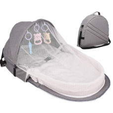 Portable Sleeping Bag With Mosquito Net-Baby Travel Bed